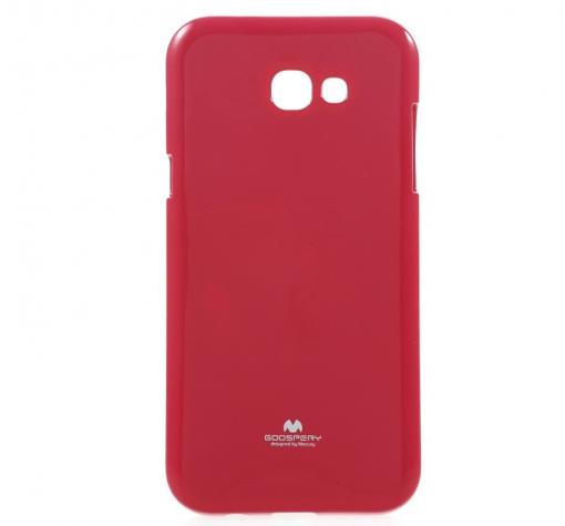 Луксозен силиконов калъф / кейс / TPU Mercury GOOSPERY Jelly Case за Samsung A3 2017 A320 - цикламен