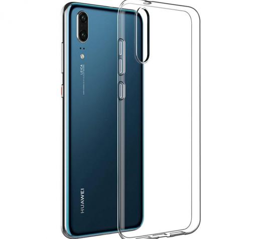 Силиконов калъф / гръб / TPU за Huawei P30 - прозрачен