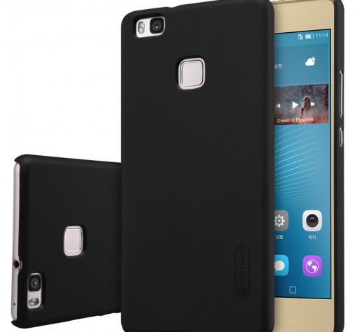 Луксозен твърд гръб за Huawei P9 Lite - Nillkin / черен