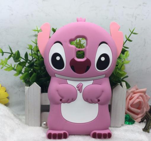 Силиконов калъф / гръб / TPU 3D за Huawei Honor 5C / Honor 7 Lite - Stitch / Стич / розов