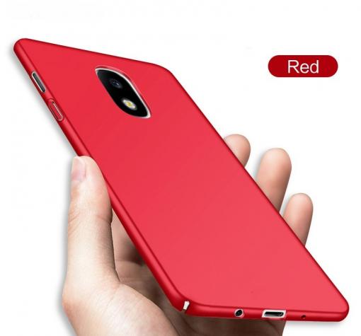Луксозен твърд гръб за Samsung J7 2017 J730 - червен