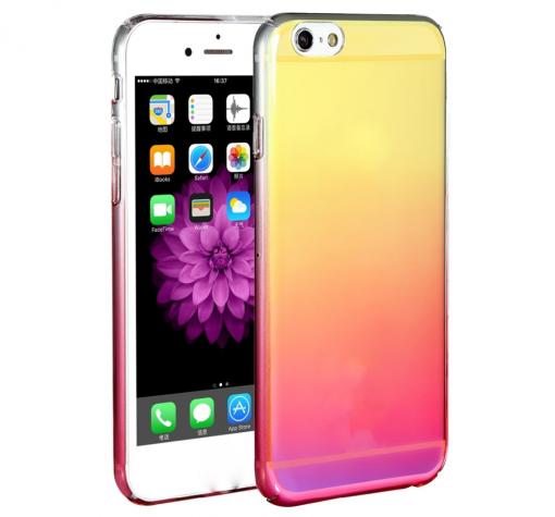Луксозен гръб Glaze Case за Huawei P10 - преливащ / златисто и розово