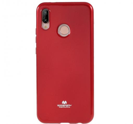 Луксозен силиконов калъф / гръб / TPU Mercury GOOSPERY Jelly Case за Xiaomi RedMi 6 Pro / Xiaomi Mi A2 Lite - червен