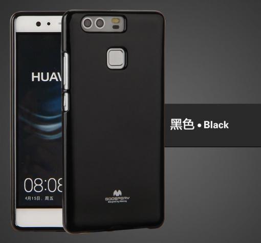 Луксозен силиконов калъф / гръб / TPU Mercury GOOSPERY Jelly Case за Huawei Honor 8 - черен