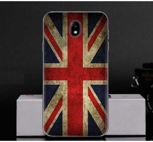 Силиконов калъф / гръб / TPU за Nokia 3 - Retro British Flag