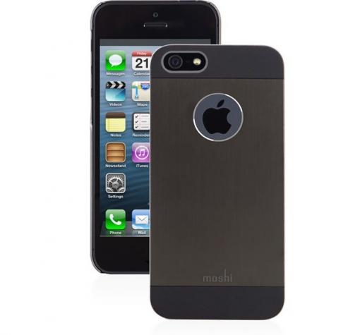 Твърд гръб / капак / Moshi за Apple iPhone 6 4.7" - черен
