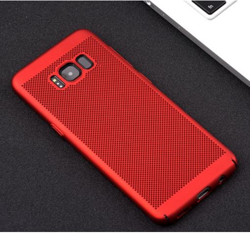Твърд гръб за Samsung S8 G950 - червен / Grid