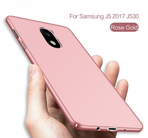 Луксозен твърд гръб за Samsung J5 2017 J530 - Rose Gold