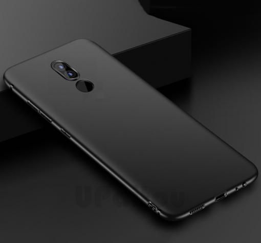 Силиконов калъф / гръб / TPU за Nokia 3.1 Plus - черен / мат