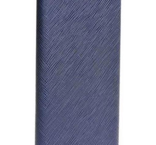 Кожен калъф Bravo Book със стойка за Samsung S8 Plus G955 - тъмно син / Flexi
