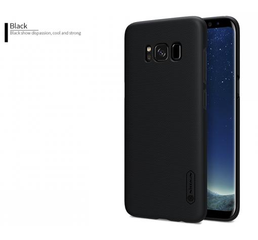 Луксозен твърд гръб Nillkin за Samsung S8 G950 - черен