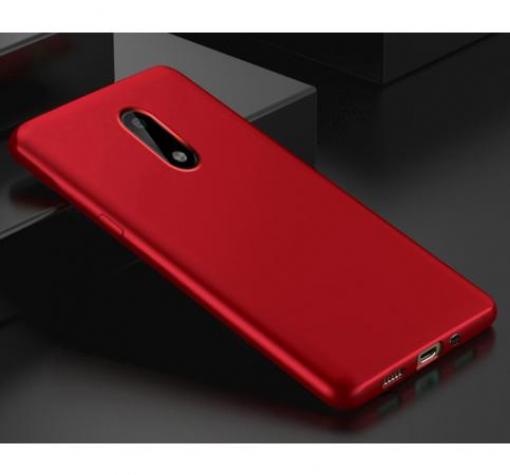 Силиконов калъф / гръб / TPU за Nokia 2.2 - червен / мат