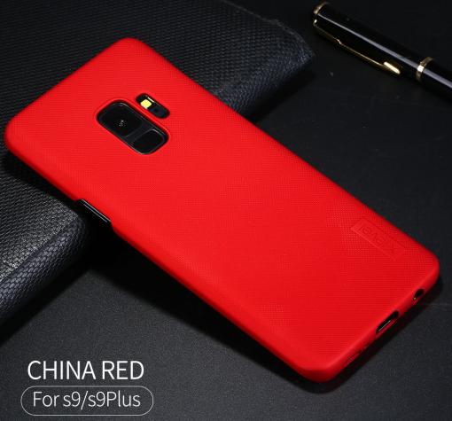 Оригинален твърд гръб X-LEVEL Hero Series за Samsung S9 Plus G965 - червен / Grid