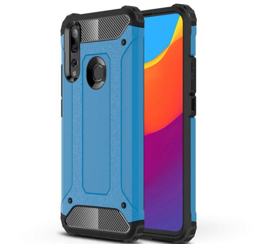 Силиконов гръб TPU Spigen Hybrid с твърда част за Huawei P Smart Z / Y9 Prime 2019 - син