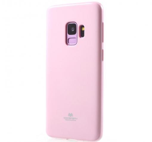 Луксозен силиконов калъф / гръб / TPU Mercury GOOSPERY Jelly Case за Samsung S9 Plus G965 - розов