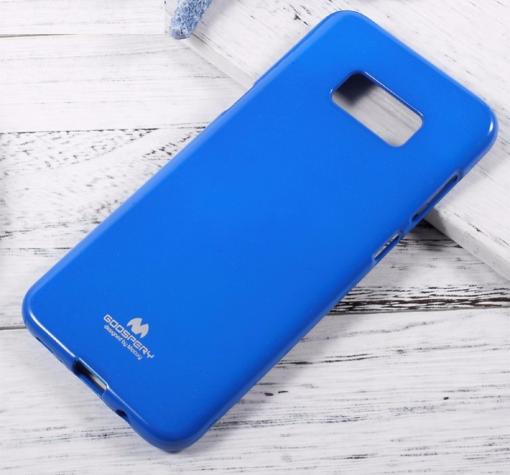Луксозен силиконов калъф / кейс / TPU Mercury GOOSPERY Jelly Case за Samsung S8 G950 - син