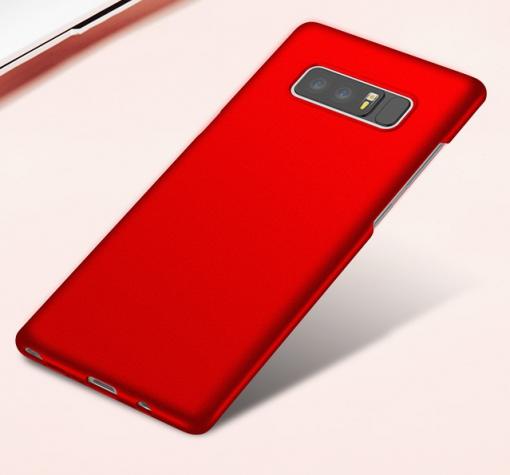 Луксозен твърд гръб за Samsung Note 8 N950 - червен