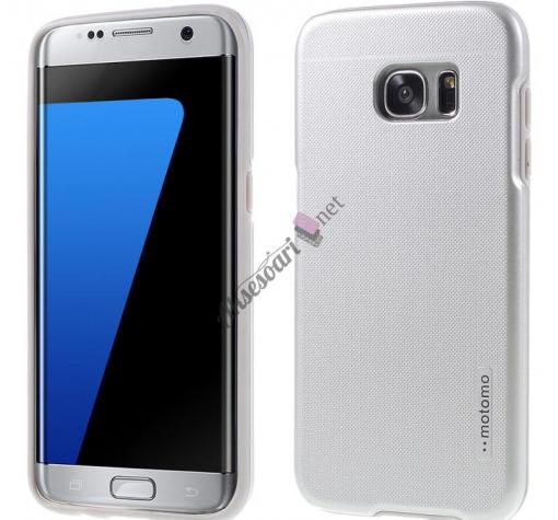 Твърд гръб MOTOMO TPU PC Hybrid Case за Samsung S7 G930 - сребрист