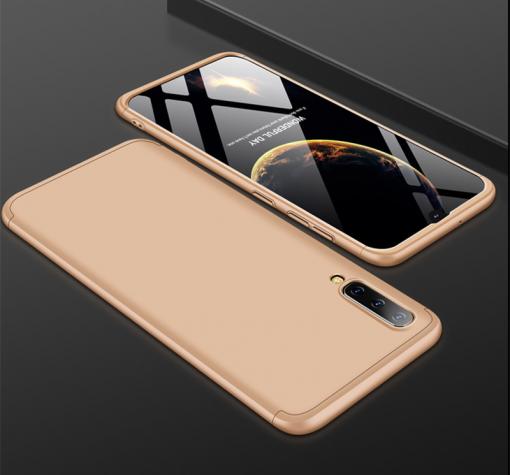 Твърд гръб Magic Skin 360° FULL за Samsung A50 - златист