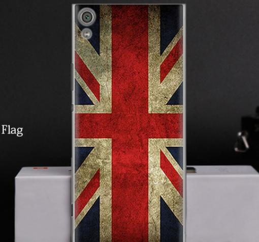 Силиконов калъф / гръб / TPU за Sony Xperia XA1 - Retro British Flag