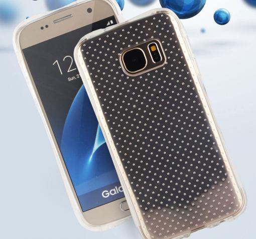 Силиконов калъф / гръб / TPU Air Shock за Samsung S7 Edge G935 - прозрачен