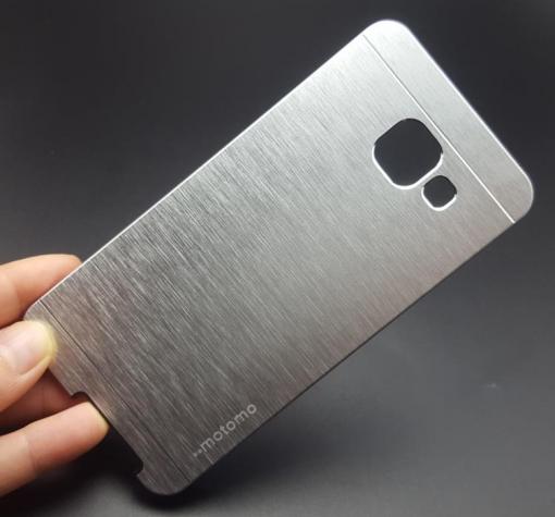 Луксозен твърд гръб MOTOMO за Samsung A3 2016 A310 - сив