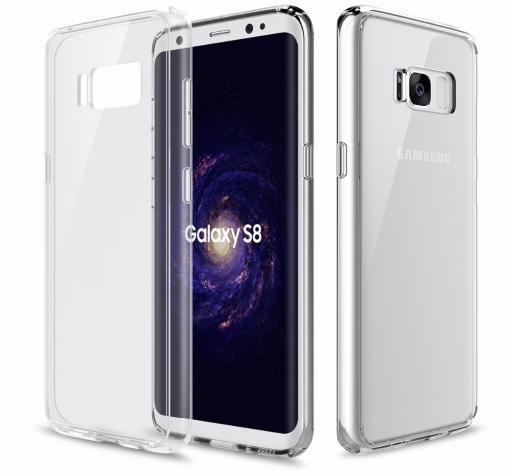 Луксозен гръб Rock Pure Series за Samsung S8 G950 - прозрачен