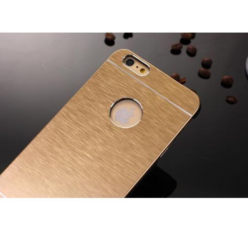 Луксозен твърд гръб / капак / MOTOMO за Apple iPhone 7 - златист
