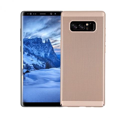 Твърд гръб за Samsung Note 8 N950 - златист / Grid
