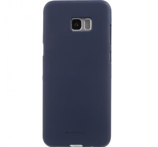 Луксозен силиконов калъф / гръб / TPU Mercury GOOSPERY Soft Jelly Case за Samsung S7 Edge G935 - тъмно син