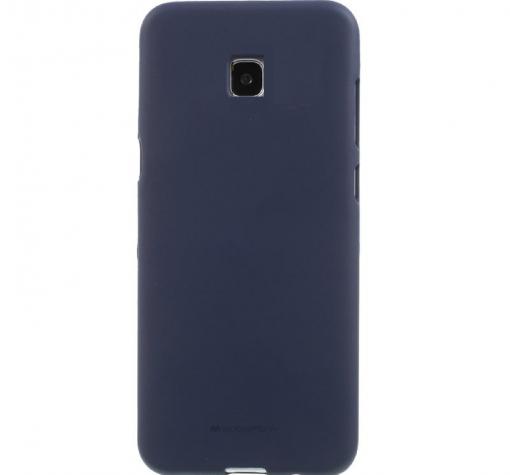 Луксозен силиконов калъф / гръб / TPU Mercury GOOSPERY Soft Jelly Case за Samsung J7 2017 J730 - тъмно син