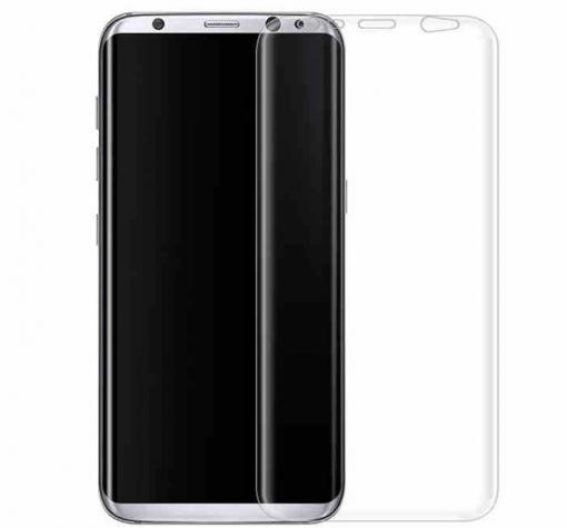 3D full cover Tempered glass screen protector за Samsung S7 G930 / Извит стъклен скрийн протектор за Samsung S7 G930 - прозрачен