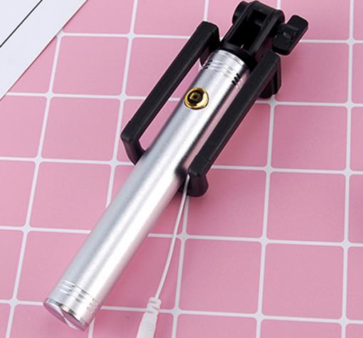 Алуминиев селфи стик / Selfie Stick Handheld Monopod - златист