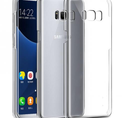 Луксозен твърд гръб за Samsung S8 G950 - прозрачен