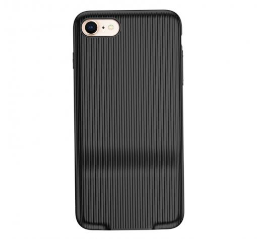 Оригинален калъф / гръб / TPU Baseus Audio Case за Apple iPhone 7 Plus / iPhone 8 Plus - черен