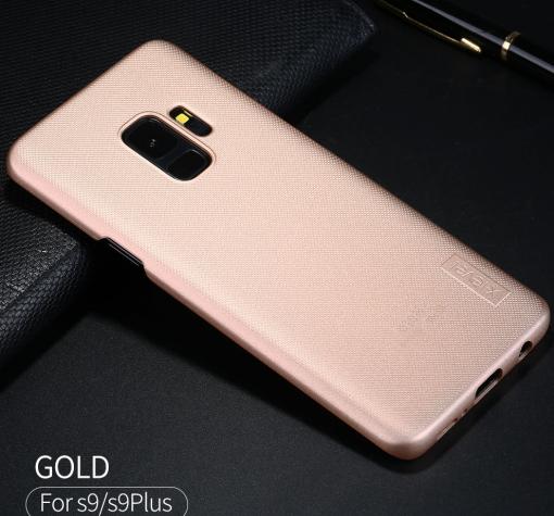 Оригинален твърд гръб X-LEVEL Hero Series за Samsung S9 Plus G965 - златен / Grid