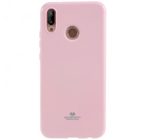 Луксозен силиконов калъф / гръб / TPU Mercury GOOSPERY Jelly Case за Xiaomi RedMi 6 Pro / Xiaomi Mi A2 Lite - розов