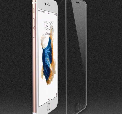 3D full cover Tempered glass screen protector Apple iPhone 7 / Извит стъклен скрийн протектор за Apple iPhone 7 - прозрачен