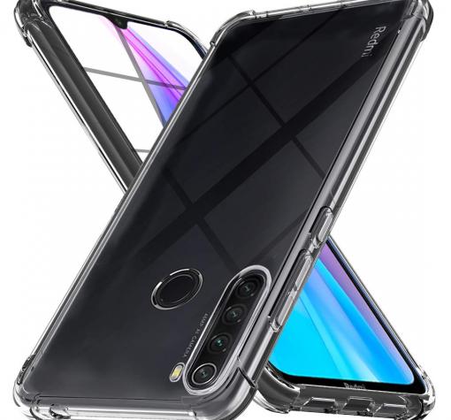 Удароустойчив силиконов калъф за Motorola One Macro - прозрачен