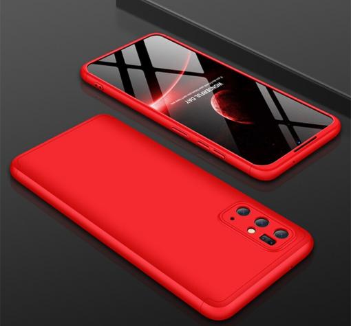 Твърд гръб Magic Skin 360° FULL за Samsung S20 - червен