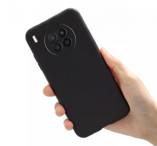 Силиконов калъф / гръб / TPU за Huawei Honor 50 Lite - черен / мат