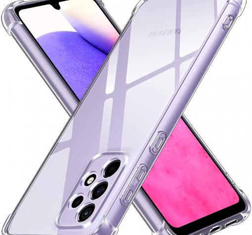 Удароустойчив силиконов калъф / гръб / TPU Anti Shock за Samsung A33 5G - прозрачен кейс