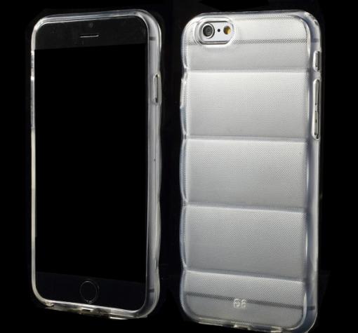 Силиконов гръб / калъф / TPU 3D за Apple iPhone 6 4.7" - бял
