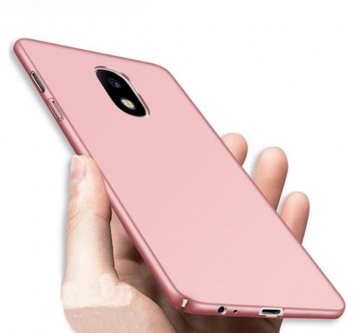 Луксозен твърд гръб за Samsung J3 2017 J330 - Rose Gold
