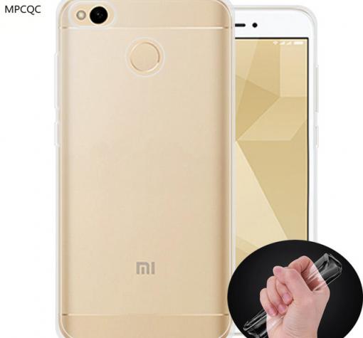 Ултра тънък силиконов калъф / гръб / TPU Ultra Thin за Xiaomi Redmi 4X - прозрачен
