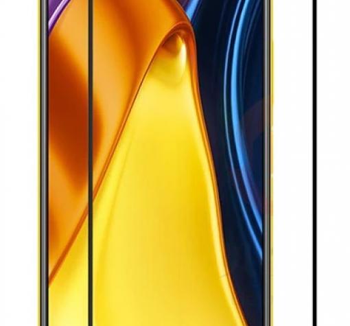 5D full cover Tempered glass Full Glue screen protector Xiaomi Mi 11i 5G / Извит стъклен скрийн протектор с лепило от вътрешната страна за Xiaomi Mi 11i 5G - черен