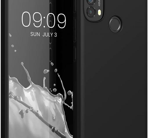 Силиконов калъф / гръб / TPU за Motorola Moto E40 - черен / мат