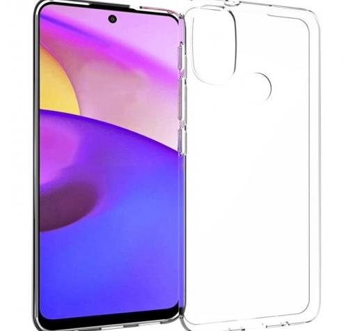 Силиконов калъф / гръб / TPU за Motorola Moto E40 - прозрачен