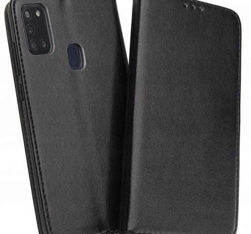 Кожен калъф Flip тефтер Magnetic Book със стойка за Motorola Moto G31 / Moto G41 - черен