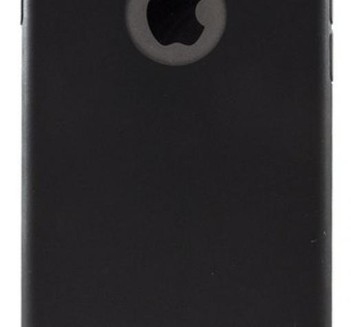 Ултра тънък силиконов гръб / капак / Ultra Thin TPU FSHANG за Apple iPhone 6 / 6S - черен